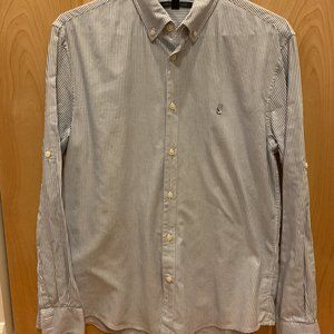 John Varvatos pinstripe casual button up